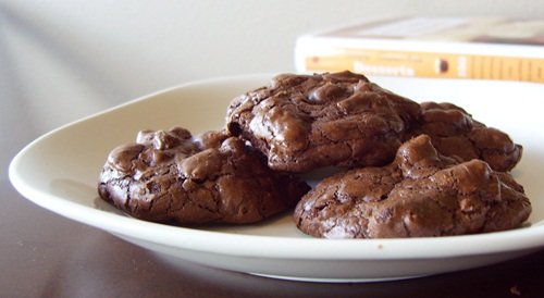 Chocolate Cherry Fudge Cookies - Gluten-Free and Dairy-Free