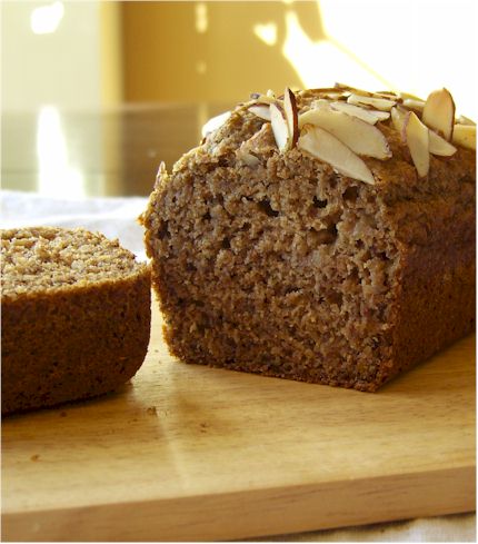 Mini Sugar-Free, Spelt Banana Bread Loaf