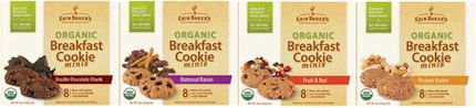 Erin Baker's Organic Mini Breakfast Cookies